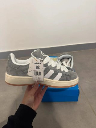 Adidas Campus Grises Talla 38 Nuevas