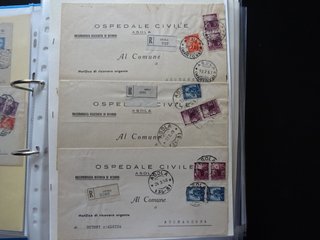 ITALIA SERIE DEMOCRATICA LOTTO SPEC. DI 169 BUSTE