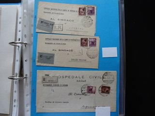 ITALIA SERIE DEMOCRATICA LOTTO SPEC. DI 169 BUSTE