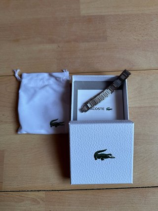 Pulsera Lacoste Metrópole Plata
