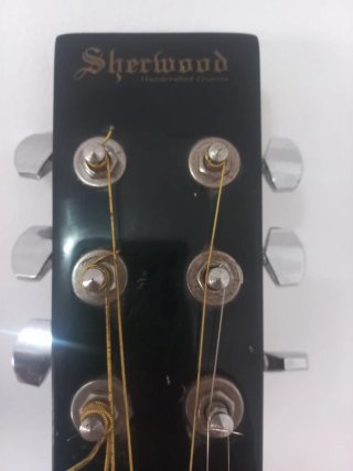 Guitarra Acústica Sherwood Negra