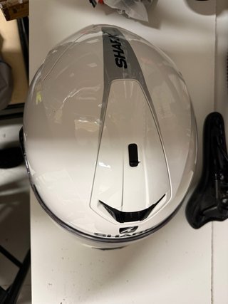 Casco de moto Shark blanco