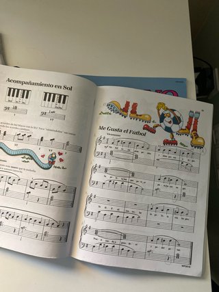 Libros Piano Básico Bastien Nivel 1 y 2.