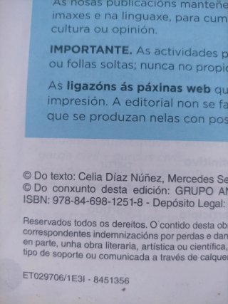 Lingua galega e literatura, ESO 4