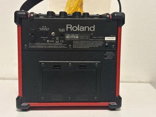 Amplificador Roland Micro Cube GX Rojo