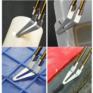 Cabezal liso para soldador de plástico (3 uds)