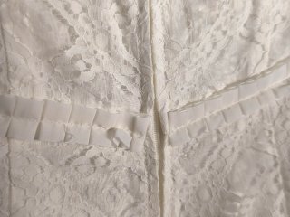 Vestido Novia Vintage 1972 París