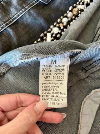 Chaqueta vaquera pedrería - Sin estrenar -