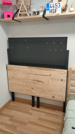 Mesa de trabajo plegable Bauhaus