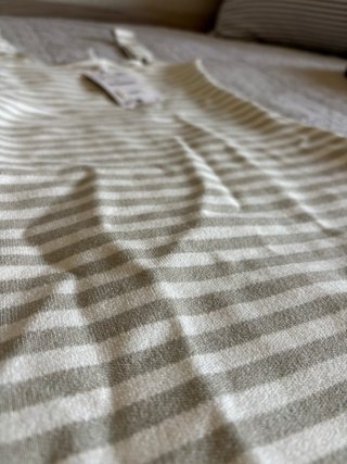 Vestido Zara ajustado a rayas