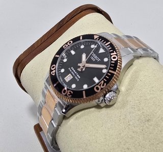 Tissot Seastar 1000 Negro y Bronce 36mm