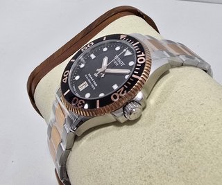 Tissot Seastar 1000 Negro y Bronce 36mm