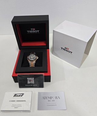 Tissot Seastar 1000 Negro y Bronce 36mm