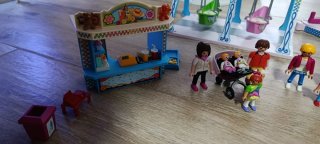 Feria Playmobil: Carrusel y puestos