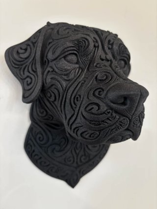 Busto Labrador Retriever Decorativo