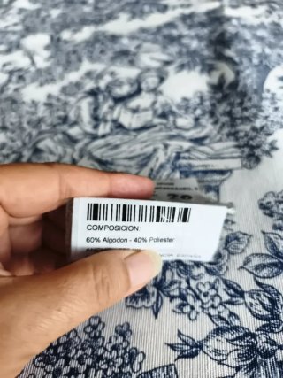 Retal 2x1 40 de tela de loneta algodón y acrílico