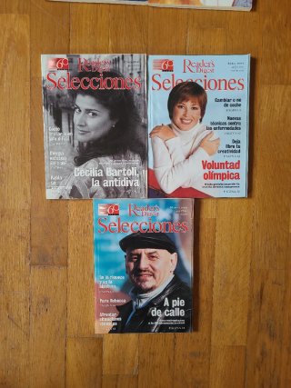 revistas "Selecciones" de Reader's Digest 98-2001