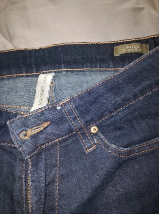 Jeans Mango modelo Alice 36