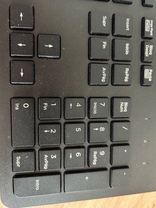 Teclado HP USB Slim Negro Español