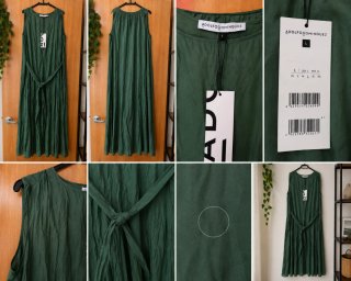 Vestido Adolfo Domínguez Talla Única Verde