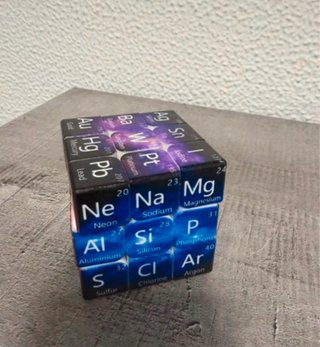 Cubo Rubik Tabla Periódica