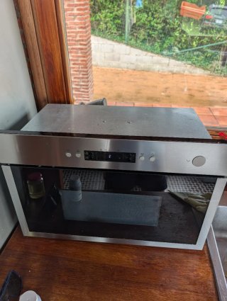 Microondas Acero Inoxidable ikea para empotrar