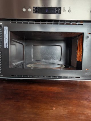 Microondas Acero Inoxidable ikea para empotrar