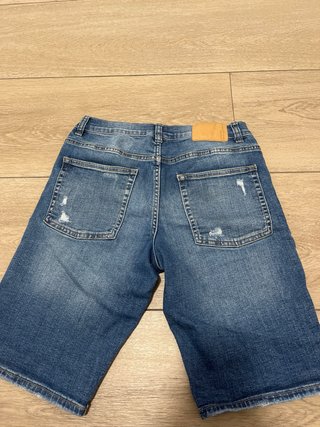 Zara Vaqueros Cortos Rotos
