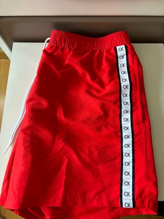 Bañador Calvin Klein Rojo