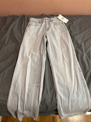 Vaqueros anchos tiro bajo D91