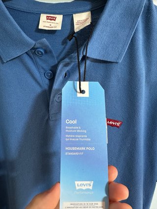 Polo Levi's Azul Talla M Nuevo a estrenar