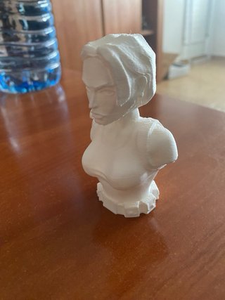 Busto Lara Croft 3D