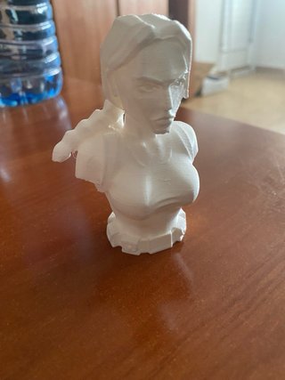 Busto Lara Croft 3D