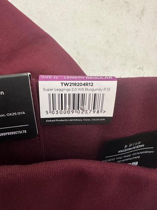 Pantalón Leggins Burdeos T-38/40 con protección