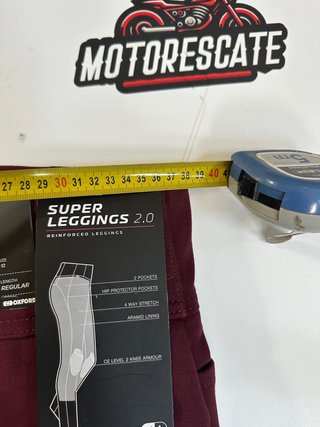 Pantalón Leggins Burdeos T-38/40 con protección