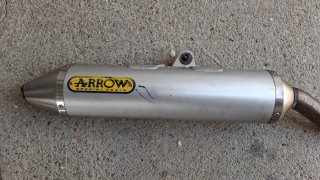 Escape Arrow suzuki drz 400