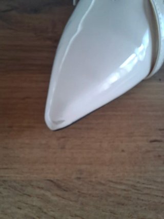 Scarpe donna eleganti sling back bianche
