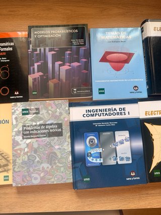 Lote libros 1º Ingeniería Informática UNED