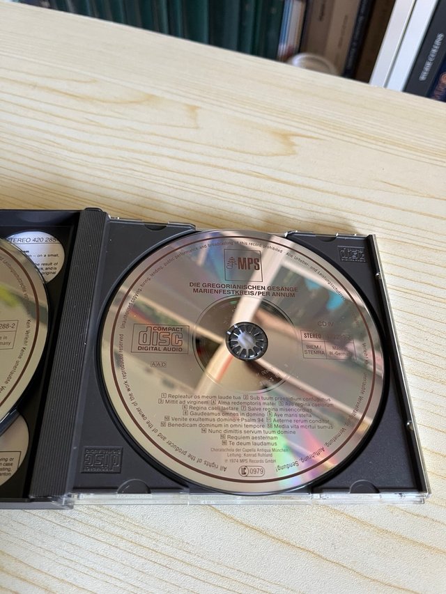 Canto Gregoriano Capella Antiqua München 4 CD