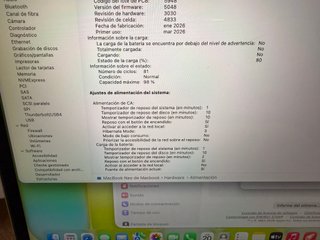 MacBook Neo 8gb, 256gb, perfecto, en garantia.