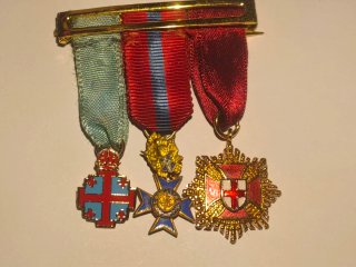 Medallas Caballeros de Cataluña