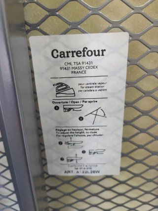 Tabla de planchar grande Carrefour