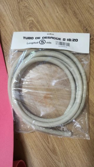 Tubo Desagüe 5mts Ø 18/20
