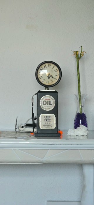 Reloj Estación de Servicio Vintage
