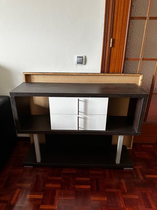 Mueble de salón de madera