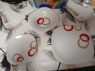 Juego Vajilla 30 Piezas Porcelana