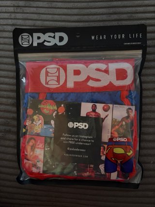Calzoncillos PSD Superman Azul y Rojo