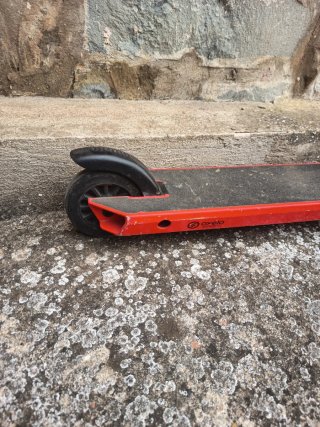 Patinete Oxelo Scooter Rojo y Negro