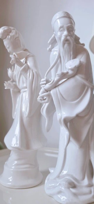 Antigüas Figuras porcelana china