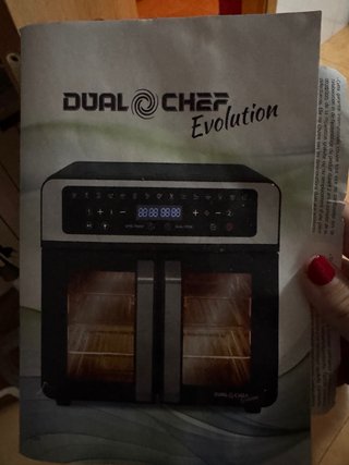 Horno freidora aire Dual Chef Evolution doble